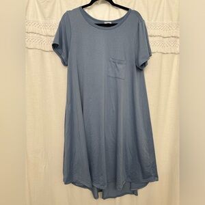 LuLaRoe Dusty Blue Dress